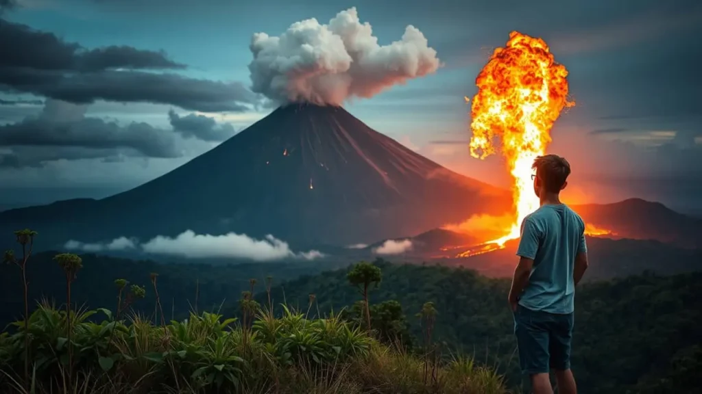 Arti Mimpi Melihat Gunung Meletus