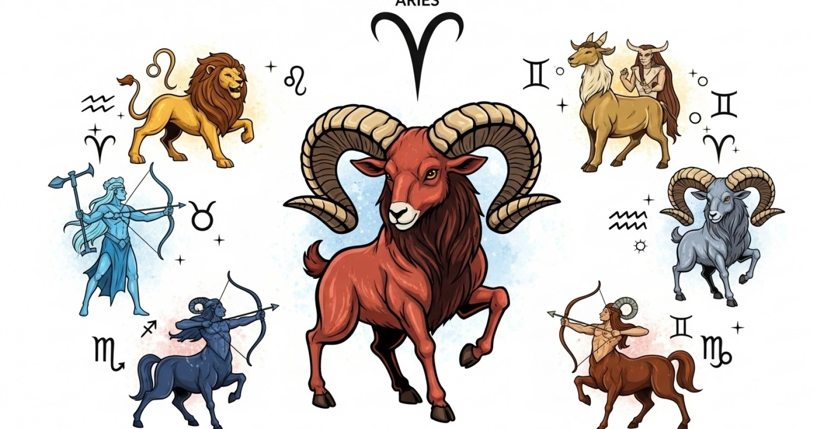 Zodiak yang Cocok dengan Aries